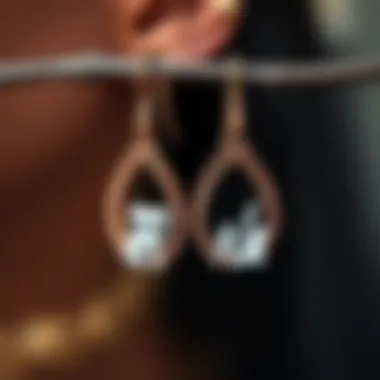 Personalized earrings that reflect shared interests