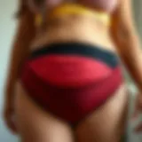 Elegant plus size tummy control panties in various colors
