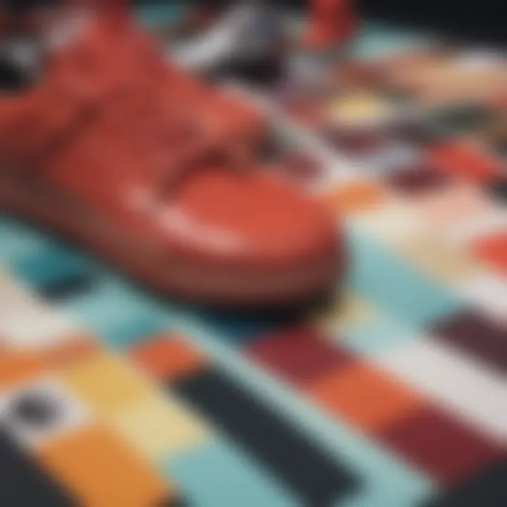 Diverse color palette reflecting contemporary swag trends
