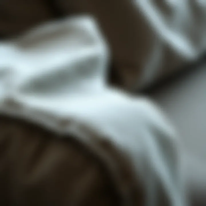 Close-up of material used in waterproof sofa cover protectors, showcasing texture and durability.