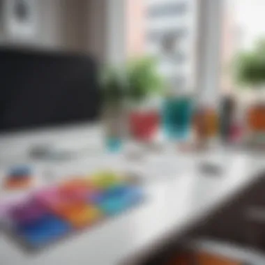 Psychological impact of colors in a modern office environment