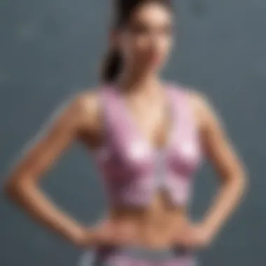 Integrating Sweat Fajas into Contemporary Fashion A stylish outfit incorporating a sweat faja as an accessory