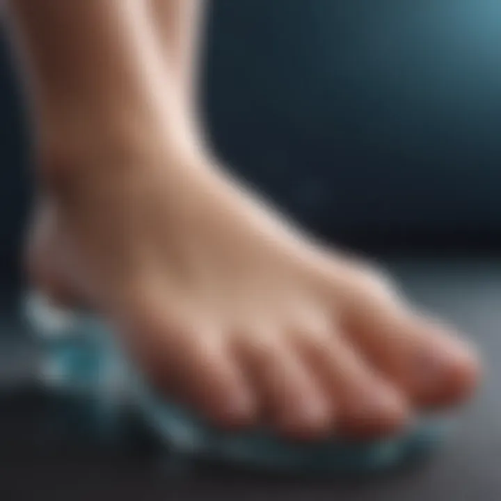 Comparison of different foot types and appropriate gel arch support