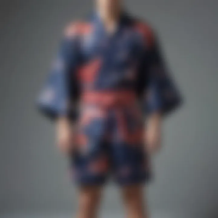 Versatile wearing occasions for kimono and shorts sets