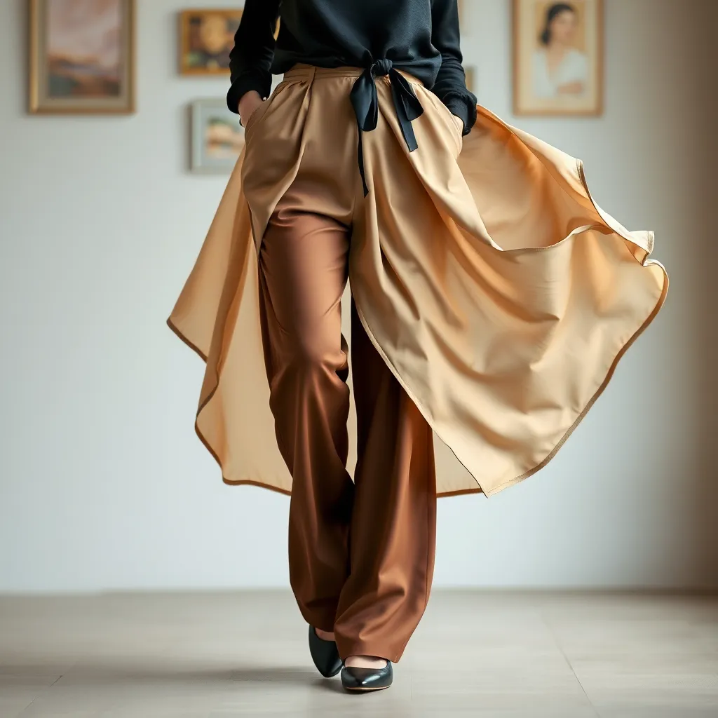 Drape Jersey-48 Knit Pants main image 0